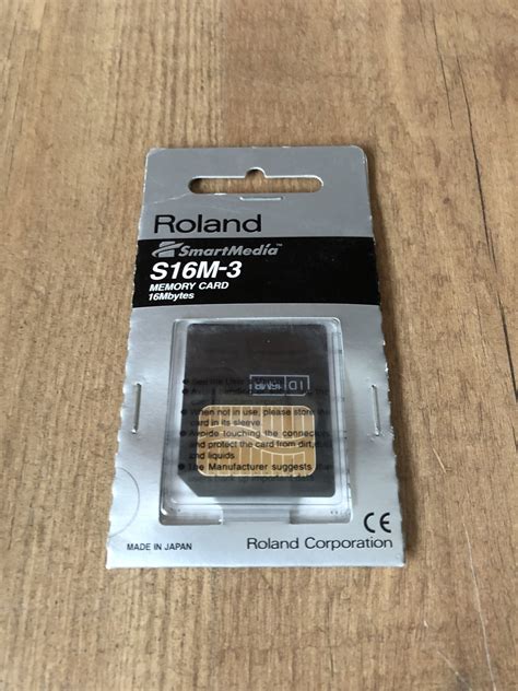 Smart Media Card Compatibility – Roland Corporation